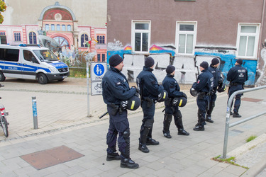 Demonstration 'Welcome Refugees - Solidarität mit Flüchtlingen', Rostock