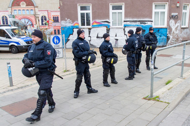Demonstration 'Welcome Refugees - Solidarität mit Flüchtlingen', Rostock