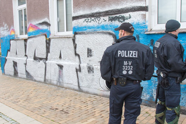Demonstration 'Welcome Refugees - Solidarität mit Flüchtlingen', Rostock