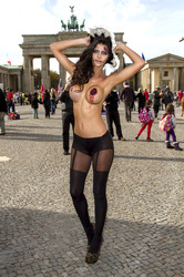 Micaela Schäfer Halloween Photoshooting, Berlin