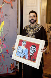 Kunstevent zum offiziellen Verkaufsstart der Kollektion 'Gloeoeckler Art by Borelly', Berlin