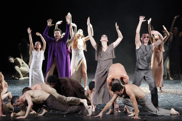 'Sacre - Scène d'Amour' Fotoprobe, Berlin