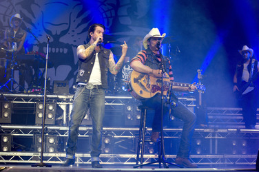 Alec 'Boss Burns' Völkel, Sascha 'Hoss Power' Vollmer (The BossHoss)