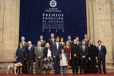 Felipe von Spanien, Letizia von Spanien and Prince of Asturias Awards Winners