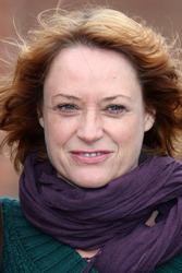 'Der Mann am Strand' Fototermin, Hamburg