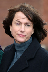 'Der Mann am Strand' Fototermin, Hamburg