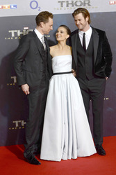 Tom Hiddleston, Natalie Portman, Chris Hemsworth
