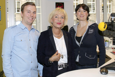 Dagmar Berghoff bei Radio Oldie 95, Hamburg