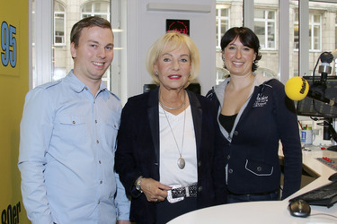 Dagmar Berghoff bei Radio Oldie 95, Hamburg