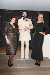 'Glööckler by Ulla Popken' Präsentaion. Hamburg