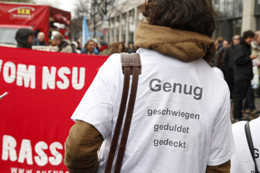Opfer der NSU Demonstration, Berlin