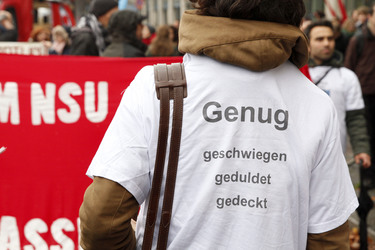 Opfer der NSU Demonstration, Berlin