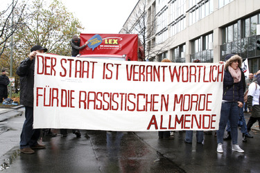 Opfer der NSU Demonstration, Berlin