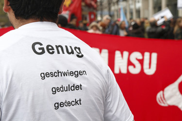 Opfer der NSU Demonstration, Berlin