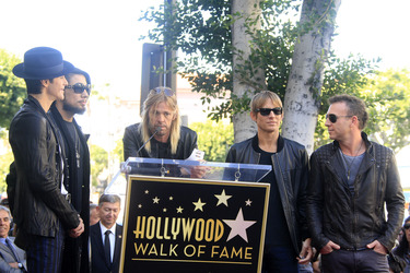 Jane's Addiction erhalten einen Stern auf dem Hollywood Walk of Fame, Los Angeles