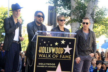 Jane's Addiction erhalten einen Stern auf dem Hollywood Walk of Fame, Los Angeles