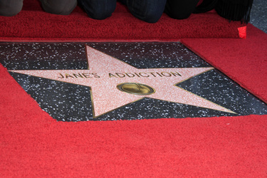 Jane's Addiction erhalten einen Stern auf dem Hollywood Walk of Fame, Los Angeles