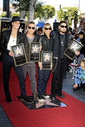 Jane's Addiction erhalten einen Stern auf dem Hollywood Walk of Fame, Los Angeles