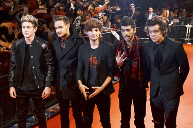 Niall Horan, Liam Payne, Louis Tomlinson, Zayn Malik, Harry Styles (One Direction)