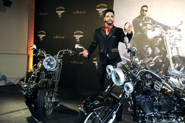 Harald Glööckler Harley-Davidson Präsentation, Berlin