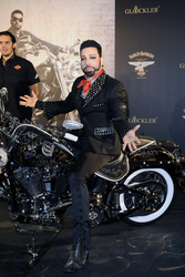 Harald Glööckler Harley-Davidson Präsentation, Berlin