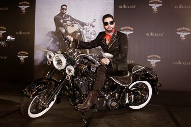 Harald Glööckler Harley-Davidson Präsentation, Berlin