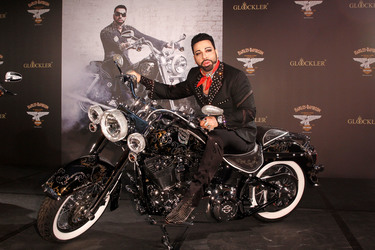 Harald Glööckler Harley-Davidson Präsentation, Berlin