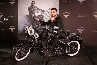 Harald Glööckler Harley-Davidson Präsentation, Berlin