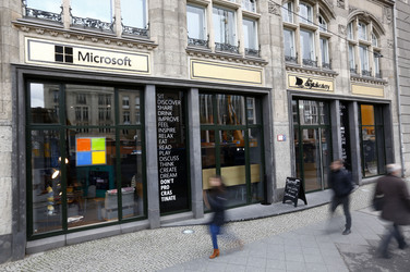 Exklusiver Vorab-Rundgang für Fotografen im neuen 'Microsoft Berlin'