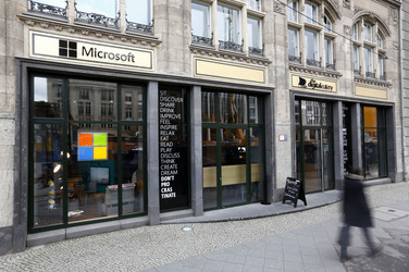 Exklusiver Vorab-Rundgang für Fotografen im neuen 'Microsoft Berlin'