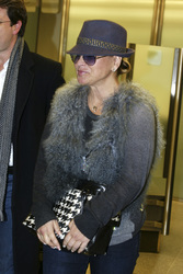 Ankunft von Anastacia am Flughafen Tegel, Berlin