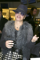Ankunft von Anastacia am Flughafen Tegel, Berlin