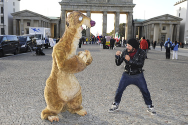 'Ice Age Live! -  Ein mammutiges Abenteuer' Fototermin, Berlin