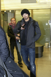 Ankunft von Kellan Lutz am Flughafen Tegel, Berlin