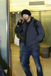 Ankunft von Kellan Lutz am Flughafen Tegel, Berlin