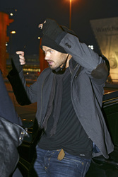 Ankunft von Kellan Lutz am Flughafen Tegel, Berlin