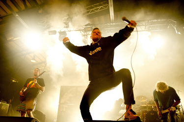 Luke Kilpatrick, Winston McCall, Ben Gordon, Jia O'Connor (Parkway Drive)