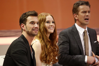 Florian Silbereisen, Barbara Meier, Markus Lanz