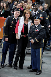 Sarah Palin in der NBC-Show 'Today', New York