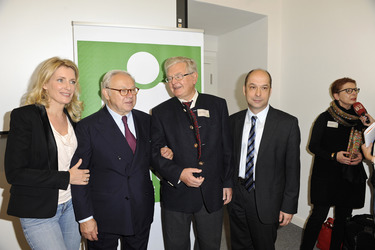 Maria Furtwaengler, Hubert Burda, Werner Waldmann, Harald Kischlat, Elisabeth Kauder