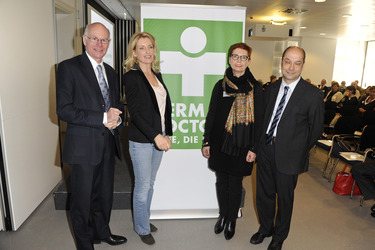 Norbert Lammert, Maria Furtwaengler, Elisabeth Kauder, Harald Kischlat