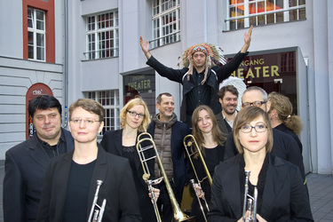 Rainald Grebe und das Orchester der Versöhnung, Berlin