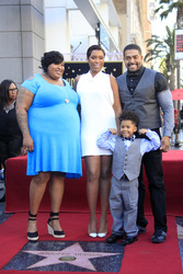 Julia Hudson, Jennifer Hudson, David Daniel Otunga Sr., David Daniel Otunga Jr.