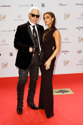 Karl Lagerfeld, Victoria Beckham
