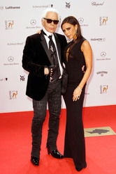 Karl Lagerfeld, Victoria Beckham