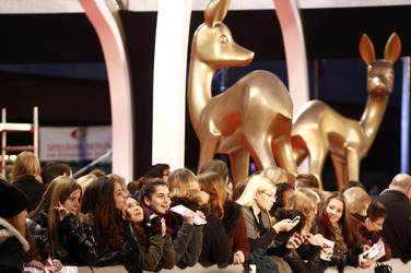 Am roten Teppich beim Bambi 2013