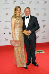 Johannes B. Kerner mit Gattin Britta Becker
