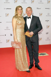 Johannes B. Kerner mit Gattin Britta Becker