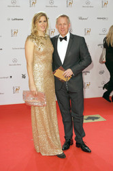 Johannes B. Kerner mit Gattin Britta Becker