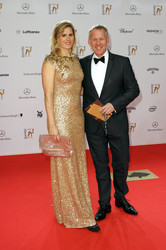 Johannes B. Kerner mit Gattin Britta Becker